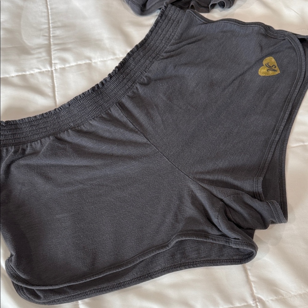 Victoria's Secret Gray Pajama Set with Gold Accents. Size M. - Picture 8 of 12